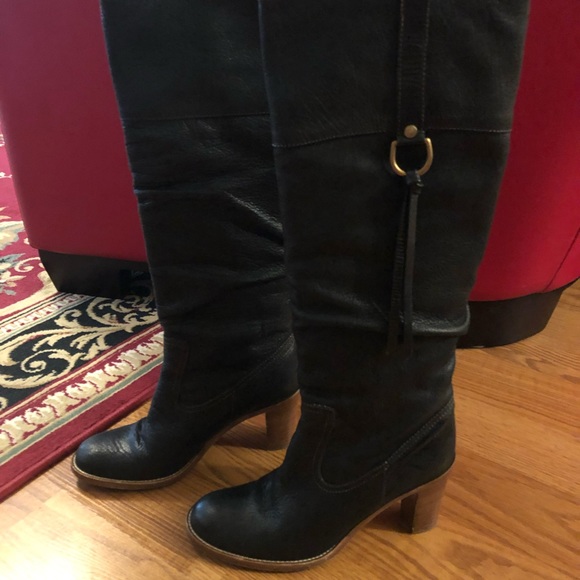 Coach Morgan Soft Leather boots - Picture 1 of 5
